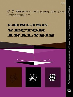 cover image of Concise Vector Analysis